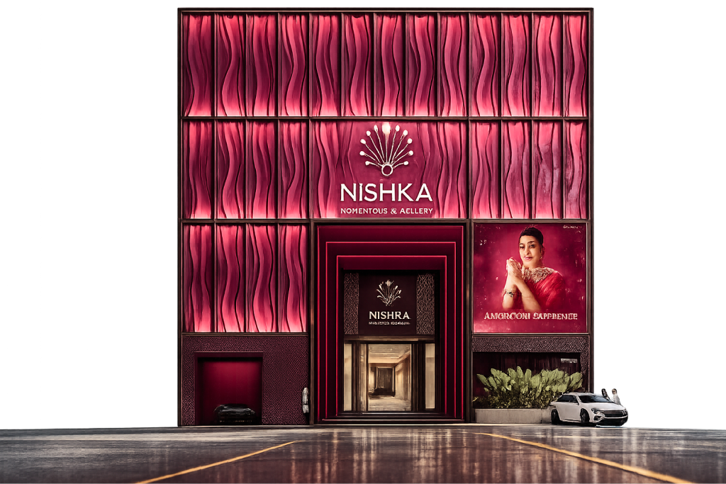 Nishka flagship storefront