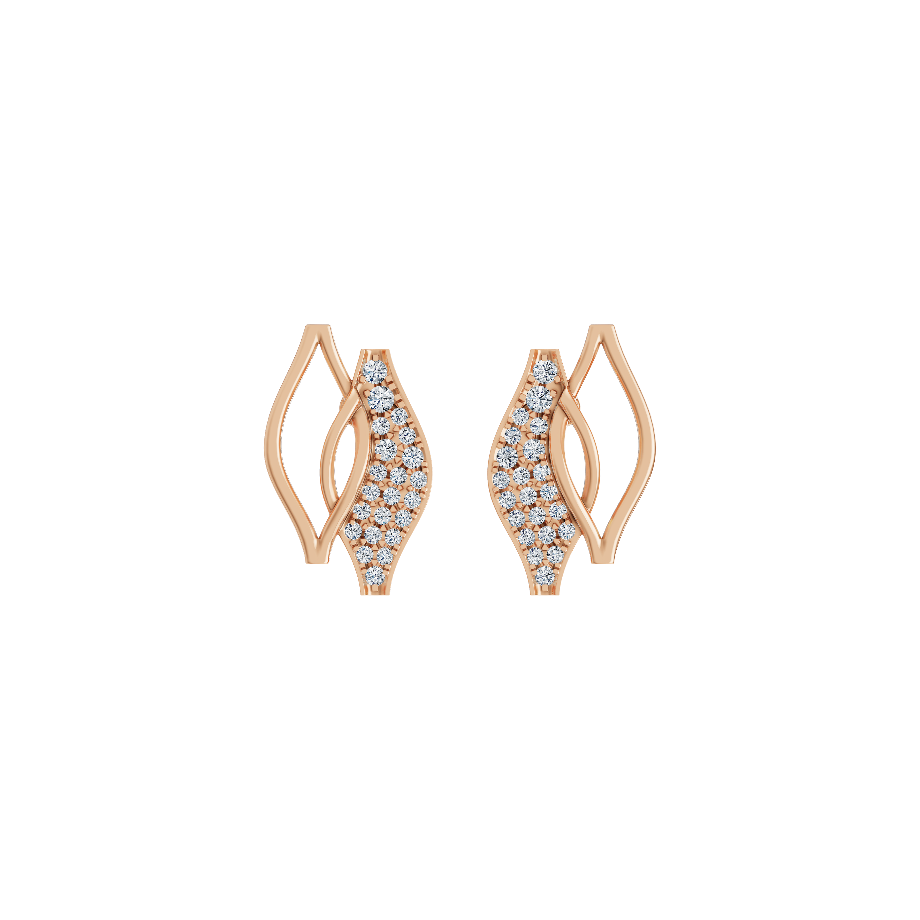 Diamond earrings