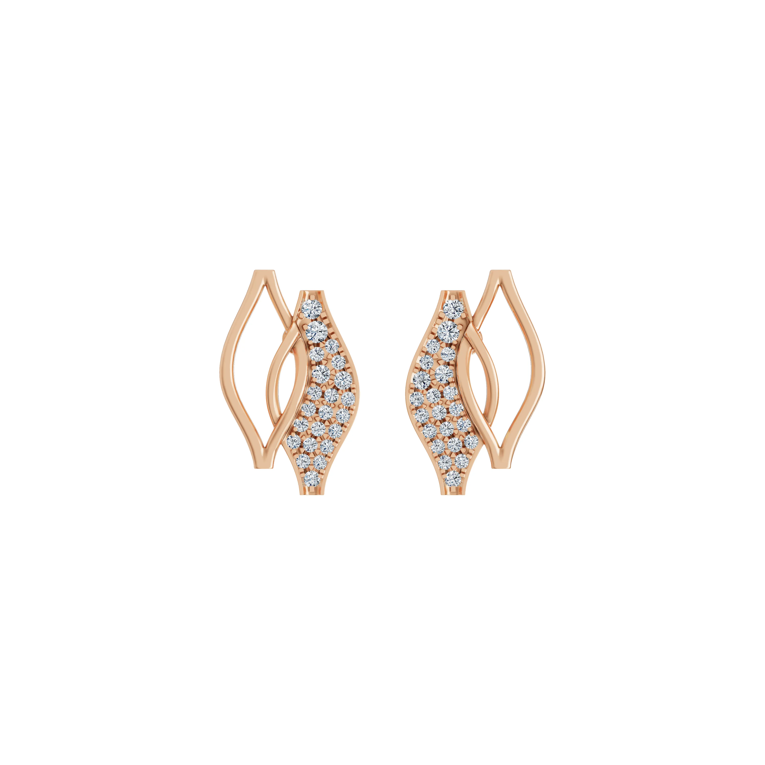 Diamond earrings